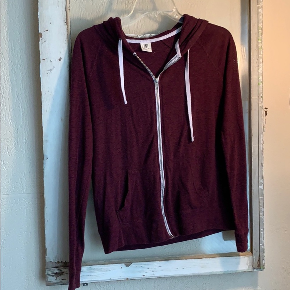 Zip up hoodie